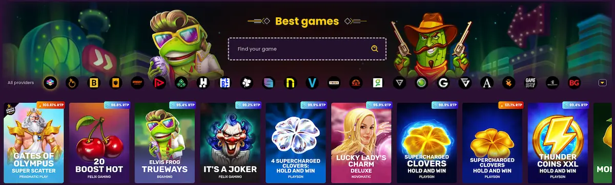 Bizzo casino online.